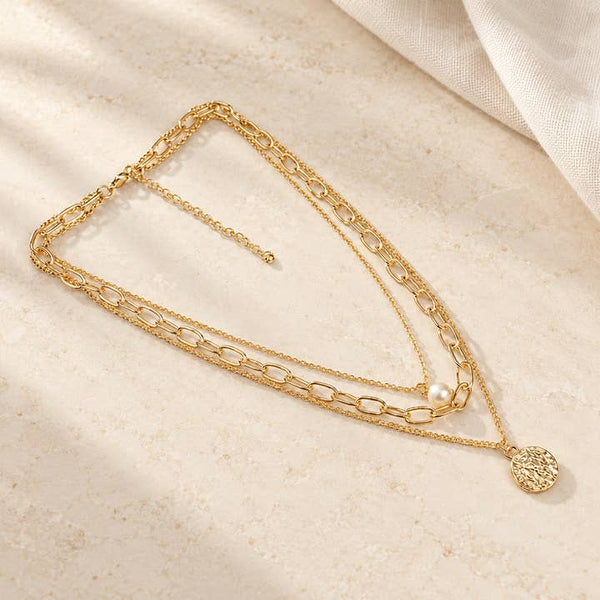 Silver Harmony Necklace - PRIVA Fashion styled photo