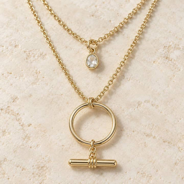 Eterna Halo Necklace - PRIVA Fashion detail photo