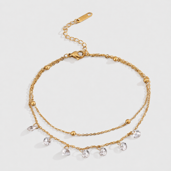 Crystal Drape Bracelet