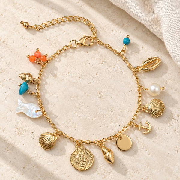 Coastal Trinket Bracelet - PRIVA Fashion styled photo