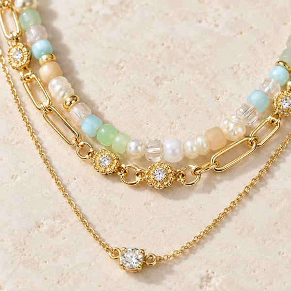 Golden Bloom Necklace - PRIVA Fashion detail photo