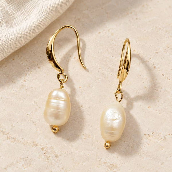 Antoinette Pearl Drops - PRIVA Fashion styled photo