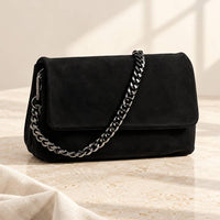 Elegant Black Chain Crossbody Bag thumbnail 4
