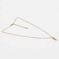 Golden Leaf Necklace thumbnail 2