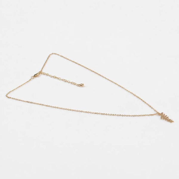 Golden Leaf Necklace - PRIVA Fashion product photo