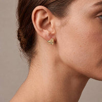 Melted Heart Earrings thumbnail 1