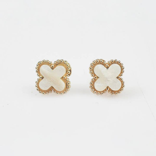 Mother-of-Pearl Studs - PRIVA Fashion product photo