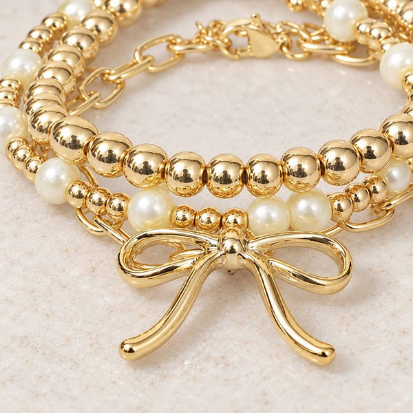 Vintage Bow Bracelet - PRIVA Fashion detail photo