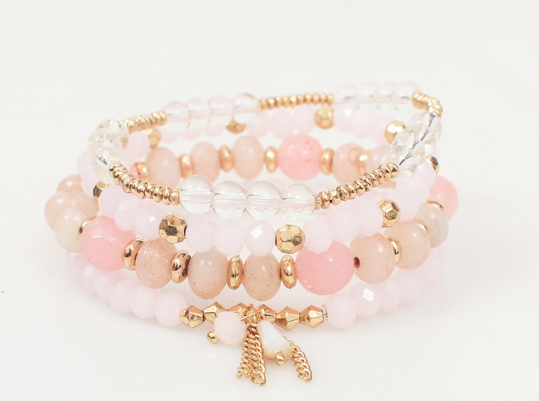 Rose Stack Bracelet