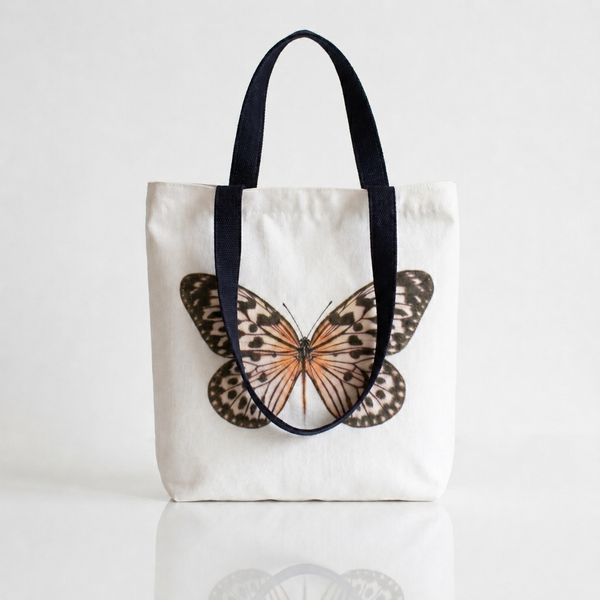 Butterfly Canvas Tote Bag