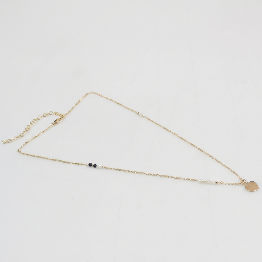 Black hearts Necklace