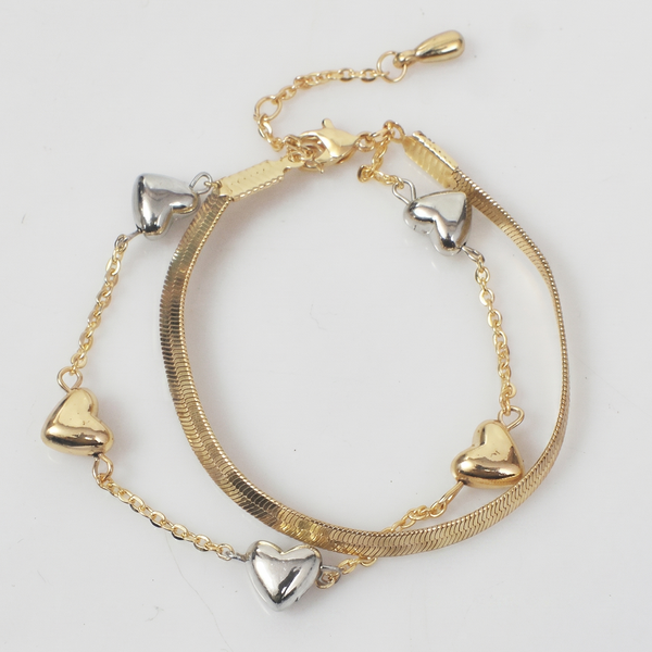 Harmony Hearts Bracelet