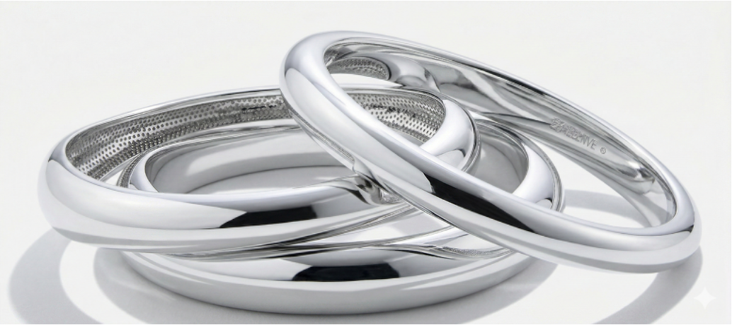 Silver Essence Bangles