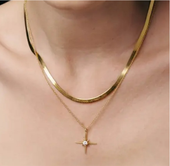 Cross Layered Necklace
