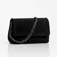 Elegant Black Chain Crossbody Bag thumbnail 2