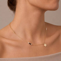 Black Hearts Necklace thumbnail 1