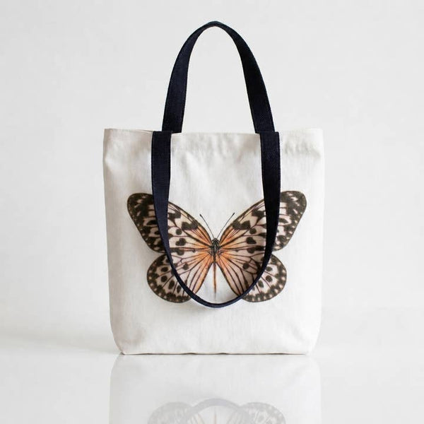 Butterfly Canvas Tote Bag - PRIVA Fashion product photo
