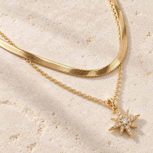 Star Burst Necklace - PRIVA Fashion detail photo