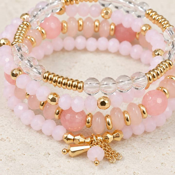 Rose Stack Bracelet - PRIVA Fashion detail photo